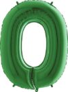 Grabo Jumbo Number 0 Green Balloon Balloon Party Supplies Decorations Ideas Novelty Gift