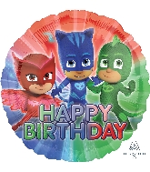Happy Birthday PJ Masks Balloon Party Supplies Decorations Ideas Novelty Gift