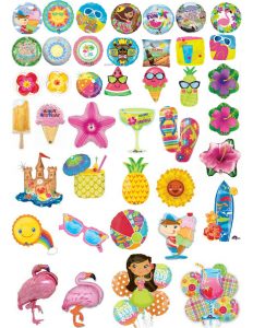 tropical-balloons Party Supplies Decorations Ideas Novelty Gift