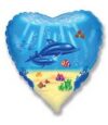 Dolphins Underwater Standard Balloon Party Supplies Decorations Ideas Novelty Gift