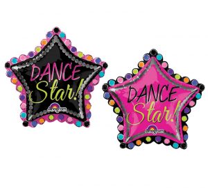 Dance Star Supershape Balloon Party Supplies Decorations Ideas Novelty Gift