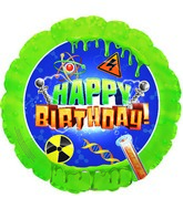 Happy Birthday Mad Scientist Science Standard Balloon Party Supplies Decorations Ideas Novelty Gift