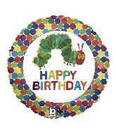 Happy birthday Very Hungry Caterpillar Standard Balloon Party Supplies Decorations Ideas Novelty Gift