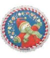 Magical Snowman With Xmas Border Standard Balloon Party Supplies Decorations Ideas Novelty Gift