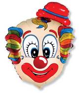 Rainbow Circus Clown Supershape Balloon Party Supplies Decorations Ideas Novelty Gift