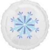 Blue & Purple Snowflake Standard Balloon Party Supplies Decorations Ideas Novelty Gift