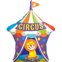 Circus Big Top Lion Supershape Balloon Party Supplies Decorations Ideas Novelty Gift