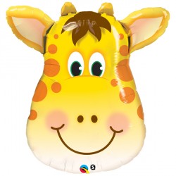 Jolly Giraffe Head 32in Shape Balloon Party Supplies Decoration Ideas Novelty Gift 16095