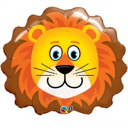 Lovable Lion Head Supershape Balloon Party Supplies Decorations Ideas Novelty Gift