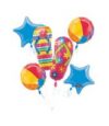 Tropical Flip Flop Balloon Bouquet Party Supplies Decorations Ideas Novelty Gift