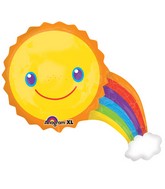 Sunshine Rainbow Supershape Balloon Party Supplies Decorations Ideas Novelty Gift