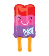 Super Cool Ice Pop Lollipop Supershape Balloon Party Supplies Decorations Ideas Novelty Gift