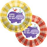 Hippo Birdie To You Standard Balloon Party Supplies Decorations Ideas Novelty Gift