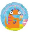 Eye Popper Alien Standard Balloon Party Supplies Decorations Ideas Novelty Gift