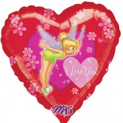 Tinkerbell Disney Fairies Love Balloon Party Supplies Decorations Ideas Novelty Gift