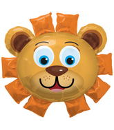 Lion Head 35in Shape Balloon Party Supplies Decorations Ideas Novelty Gift NS-00052