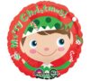 Merry Christmas Elf 18in Balloon Party Supplies Decorations Ideas Novelty Gift
