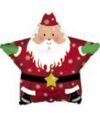 Father Christmas Star Standard Balloon Party Supplies Decorations Ideas Novelty Gift