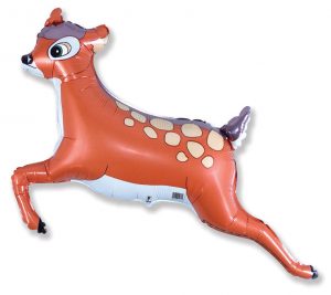 Gazelle Jumping Supershape Balloon Party Supplies Decorations Ideas Novelty Gift
