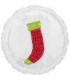 Clear Xmas Stocking 18in Balloon Party Supplies Decorations Ideas Novelty Gift