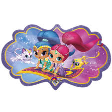 Shimmer & Shine Supershape Balloon Party Supplies Decorations Ideas Novelty Gift