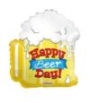 Happy Beer Day 18in Shape Balloon Party Supplies Decorations Ideas Novelty Gift