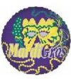 18in Mardi Gras Mask Balloon Party Supplies Decorations Ideas Novelty Gift