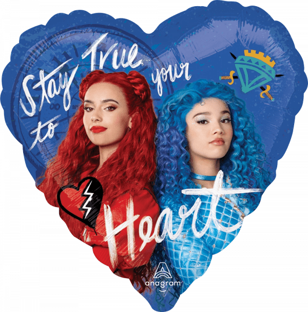 Descendants 4 Rise of Red 28in Balloon Party Supplies Decorations Ideas Novelty Gift 46591