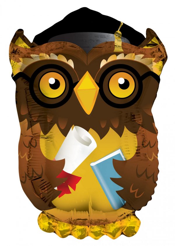 Graduation Owl Supershape Balloon Party Supplies Decorations Ideas Novelty Gift