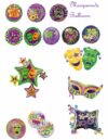 Mardi Gras Balloons