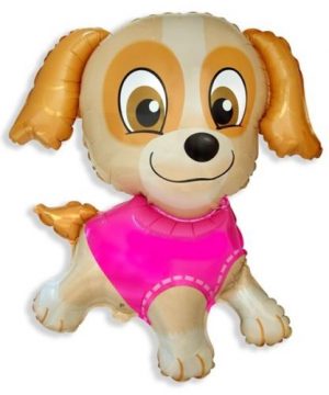 Pink Puppy Supershape Balloon Party Supplies Decorations Ideas Novelty Gift