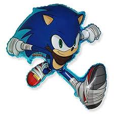 Sonic Boom Hedgehog Supershape Balloon Party Supplies Decorations Ideas Novelty Gift