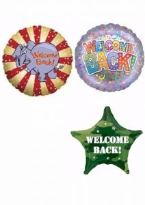 welcome back balloons Party Supplies Decorations Ideas Novelty Gift