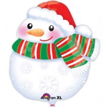 Junior Shape Cute Snowman Standard Balloon Party Supplies Decorations Ideas Novelty Gift