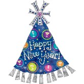 New Year Party Hat Supershape Balloon Party Supplies Decorations Ideas Novelty Gift