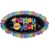 New Year Ruffle Supershape Balloon Party Supplies Decorations Ideas Novelty Gift