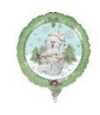 Let It Snow Snowman Mini Air Fill Balloon Party Supplies Decorations Ideas Novelty Gift