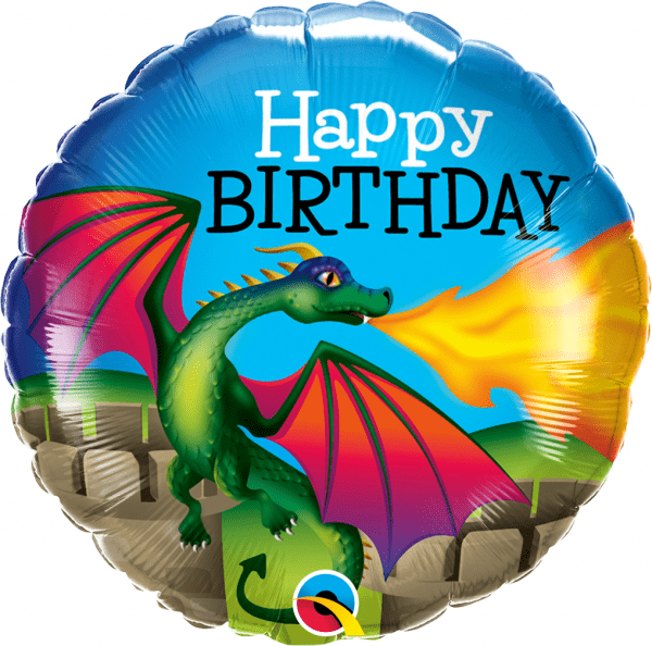 Fire Breathing Dragon Birthday Balloon Party Supplies Decorations Ideas Novelty Gift