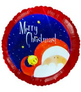 Merry Christmas Santa Air Fill Balloon Party Supplies Decorations Ideas Novelty Gift