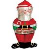Santa Shape Air Fill Balloon Party Supplies Decorations Ideas Novelty Gift