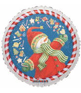 Snowman Magic Air Fill Balloon Party Supplies Decorations Ideas Novelty Gif