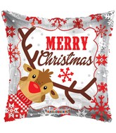 Merry Christmas Reindeer Air Fill Balloon Party Supplies Decorations Ideas Novelty Gift