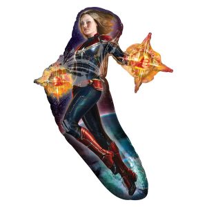 Captain Marvel Supershape Balloon Party Supplies Decorations Ideas Novelty Gift