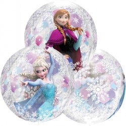 Frozen See-Thru Orbz Sphere Balloon Party Supplies Decorations Ideas Novelty Gift