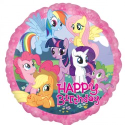 Happy Birthday My Little Pony Gang Standard Balloon Party Supplies Decorations Ideas Novelty Gift