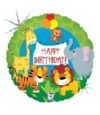 Birthday Holographic Jungle 18in Balloon Party Supplies Decorations Ideas Novelty Gift