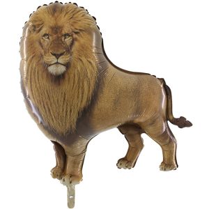 Realistic Lion Supershape Balloon Party Supplies Decorations Ideas Novelty Gift