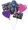 Descendants 3 5-Balloon Bouquet Party Supplies Decorations Ideas Novelty Gift 39564