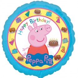 Peppa Pig Happy Birthday Standard Balloon Party Supplies Decorations Ideas Novelty Gift