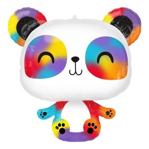 Rainbow Panda Supershape Balloon Party Supplies Decorations Ideas Novelty Gift